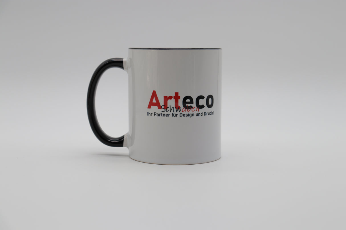 Hochwertige Tasse mit Firmenlogo / Bild - Ab 3,50€/Tasse
