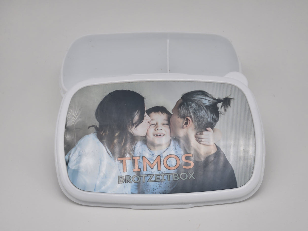 Lunchbox / Brotzeitbox mit Aufteilung